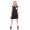 Damen Kleid Tunika Mini-Kleid Rüschen Top;