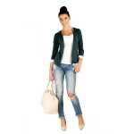 Damen Blazer Kurzjacke Jacke; M,