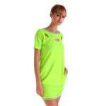 Damen Minikleid Sommer Farben;