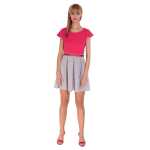 Damen Kleid A-Linie Mini Kleid mit Raffungen;