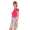 Damen Kleid A-Linie Mini Kleid mit Raffungen;