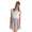 Damen Kleid A-Linie Mini Kleid mit Raffungen;