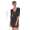 Damen Kleid Dress Punkte Pünktchen 3/4 Ärmel;