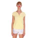 Damen Longshirt Tunika T-Shirt Sommer Shirt V-Ausschnitt;