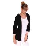 Damen Cardigan Sweater Jacke mit Kapuze mit...