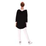 Damen Cardigan Sweater Jacke mit Kapuze mit...