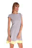 Damen Kleid Trapez Mini-Kleid Top; S/M;