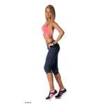 Damen Jogginghose 3/4 Capri Sport-Hose Baumwolle Gr. XXS XS S M L XL XXL 3XL