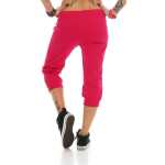Damen 3/4 Jogginghose mit "WORK OUT";
