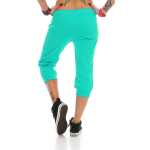 Damen 3/4 Jogginghose mit "WORK OUT";