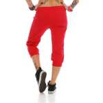 Damen 3/4 Jogginghose mit "WORK OUT";