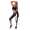 Damen 3/4 Jogginghose mit "WORK OUT";