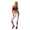 Damen 3/4 Jogginghose mit "WORK OUT";