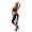 Damen 3/4 Jogginghose mit "WORK OUT";