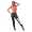 Damen Jogging Hose mit WORK OUT Druck;