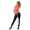 Damen Jogging Hose mit WORK OUT Druck;