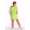 Damen Kleid Asymmetrisch Minikleid Sommer-Kleid S/M;