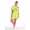 Damen Kleid Asymmetrisch Minikleid Sommer-Kleid S/M;