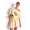 Damen Kleid Asymmetrisch Minikleid Sommer-Kleid S/M;