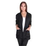 Cardigan Sweater Jacke mit Kapuze Gr. S/M;