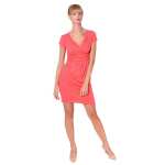 Damen MAMA Minikleid V-Ausschnitt Umstandsmode;
