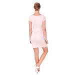 Damen MAMA Minikleid V-Ausschnitt Umstandsmode;