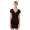 Damen MAMA Minikleid V-Ausschnitt Umstandsmode;