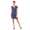 Damen MAMA Minikleid V-Ausschnitt Umstandsmode;
