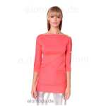 Damen Tunika Oberteil Shirt T-shirt Sweatshirt 3/4 Ärmel Pailetten Glitzer Strass Spitze;