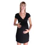 Kleid mit Kordel Schleife Wickelkleid Kurzarm; S M L XL 2XL 3XL