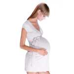 Kleid mit Kordel Schleife Wickelkleid Kurzarm; S M L XL 2XL 3XL