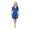 Mini-Kleid Shirt Top V-Ausschnitt;