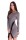 Damen Elegant Kleid Dress Langarm Cocktailkleid Abendkleid zweifarbig Onesize Gr. 36 38 S M, 8134