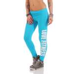 Damen Leggings LOVE FITNESS Baumwolle;