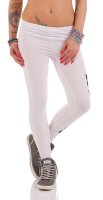 Damen Leggings LOVE FITNESS Baumwolle;