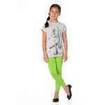 Mädchen Kinder Leggings in 23 Farben Baumwolle;