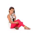 Mädchen Kinder Leggings in 23 Farben Baumwolle;