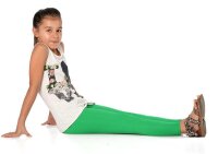 Mädchen Kinder Leggings in 23 Farben Baumwolle;