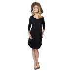 Damen Langarm Kleid + Umstandsmode MAMA Umstandskleid;
