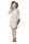 Damen Langarm Kleid + Umstandsmode MAMA Umstandskleid; Beige/2XL/3XL 44/46