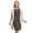 Strickjacke Sweats Poncho Umhang Cardigan; Beige S/M/L