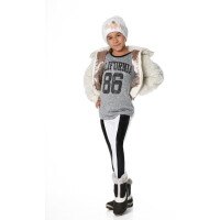 Kinder Thermo-Leggings Kinder Mädchen ; Weiß/98