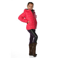 Kinder Thermo-Leggings Kinder Mädchen ; Pflaume/104