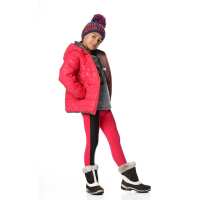Kinder Thermo-Leggings Kinder Mädchen ; Pink/98