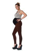 Umstandsleggings Schwangerschaftsleggings Leggings mit Taschen Baumwolle;