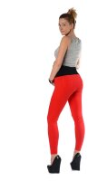 Umstandsleggings Schwangerschaftsleggings Leggings mit Taschen Baumwolle;