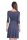 Damen Kleid mit U-Ausschnitt Top;