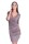 Minikleid mit Raffungen überlappender V-Ausschnitt: Cappuccino M/L 38/40