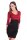 KleidTop Mini-Kleid Top zweifarbig Gr. XS S M L XL, 8158