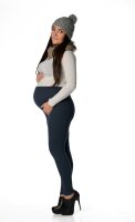 Damen Umstands-Leggings Warm in viele farben Baumwolle;